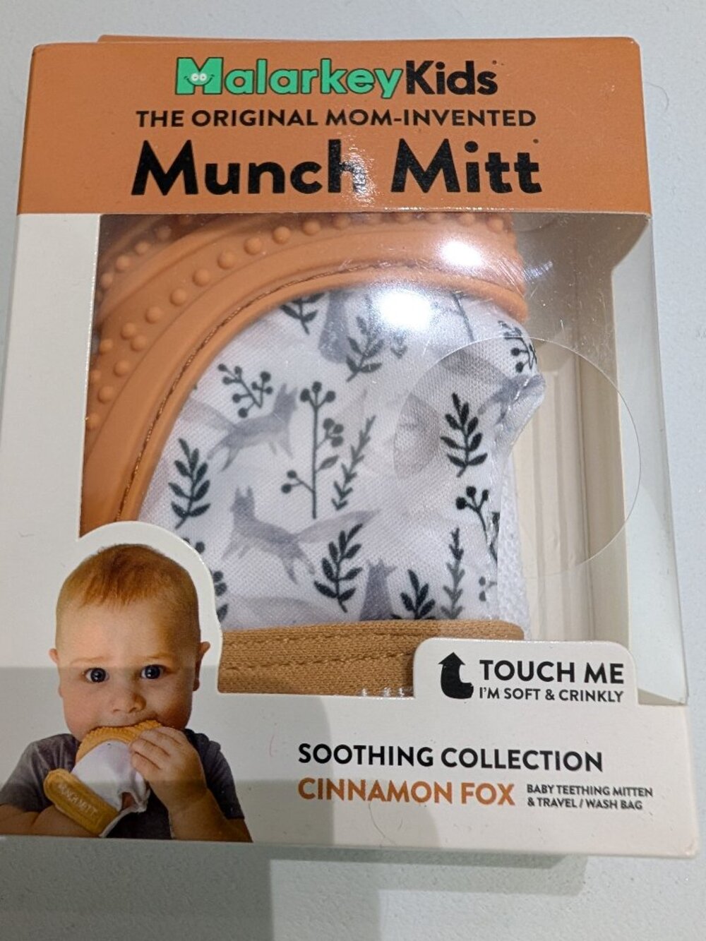 Munch Mitt Baby Calming/Soothing Teething Device NWT
